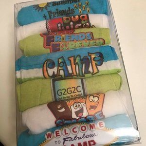 7 PAIRS OF BIKINI UNDERWEAR BY LIKEWEAR  SIZE 10